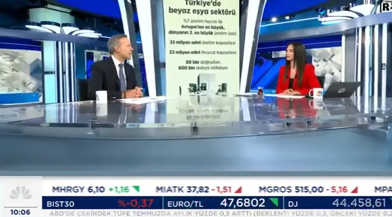 TÜRKBESD İlk Yarı Yıl Sonuçları - CNBC-e Makro Gündem